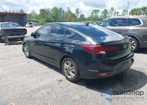 2019 Hyundai Elantra Sel from USA, damaged, VIN KMHD84LF9KU858320